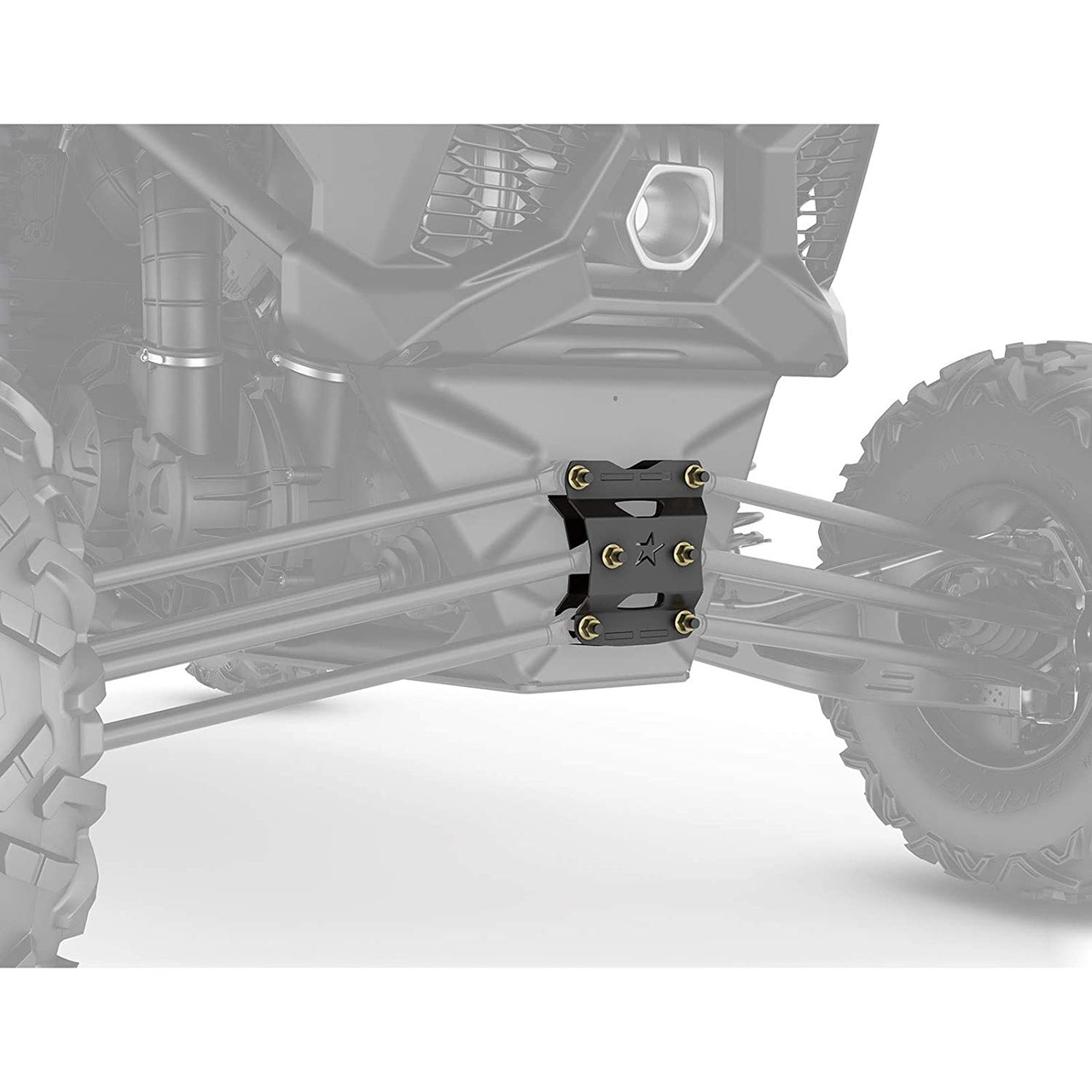 Can-Am Lonestar Racing  Doppelschicht-Stützplatte für Radiusstange hinten