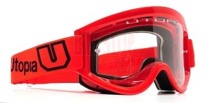 Utopia Too Dirty MX Crossbrille red